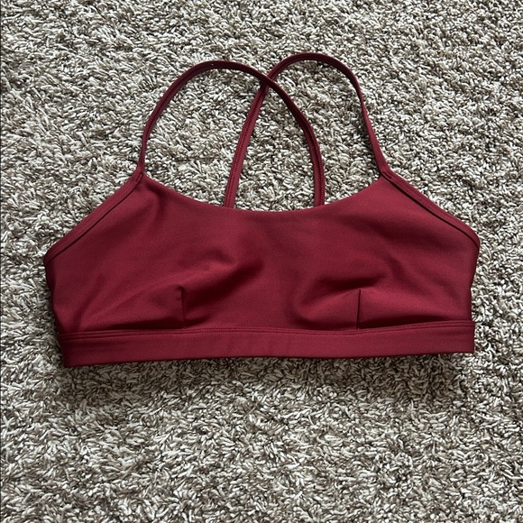 Alo Airlift maroon set size S - Picture 4 of 6
